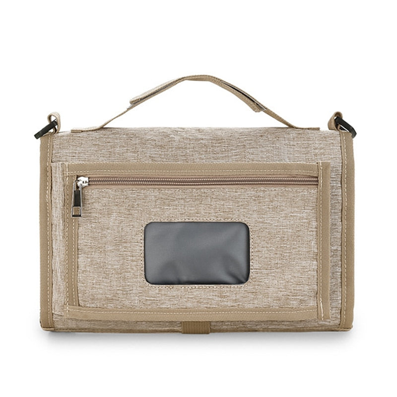 Bolsa Multiuso Portátil 3 em 1 - Trocador/Porta fraldas/Lenço umedecido
