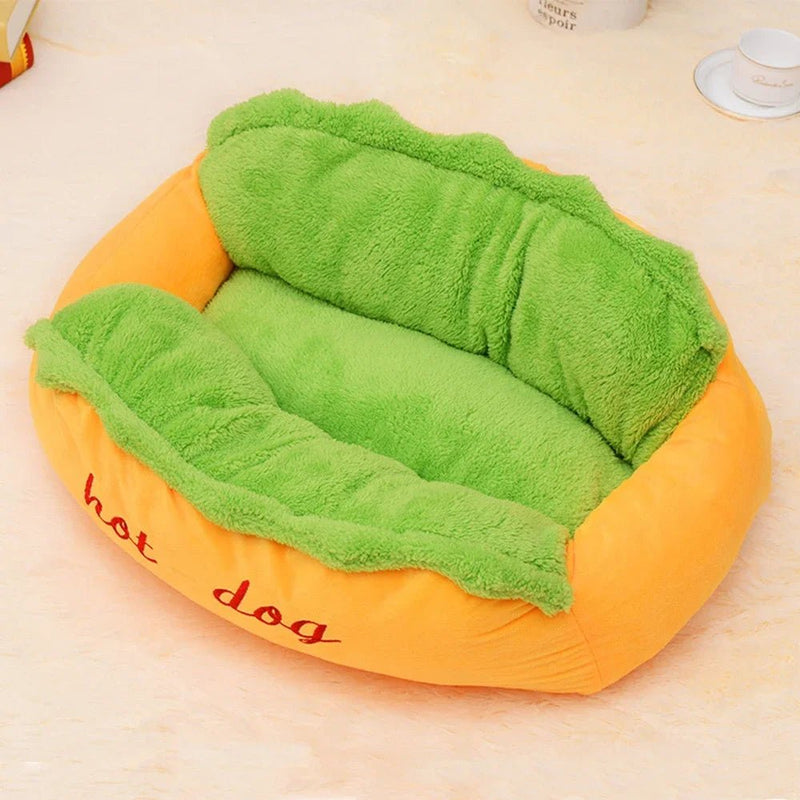 Cama para seu Pet  Modelo  Hot Dog - Aconchegante e Lavável