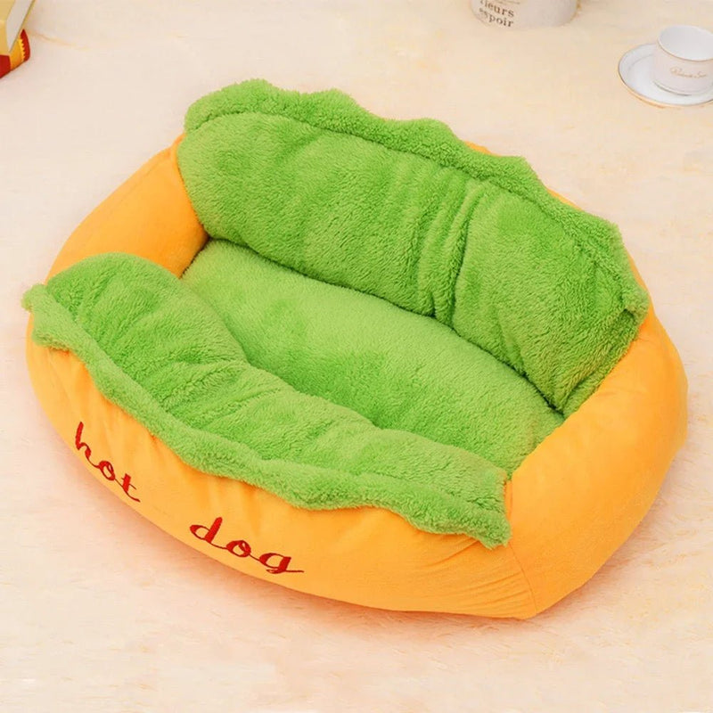 Cama para seu Pet  Modelo  Hot Dog - Aconchegante e Lavável