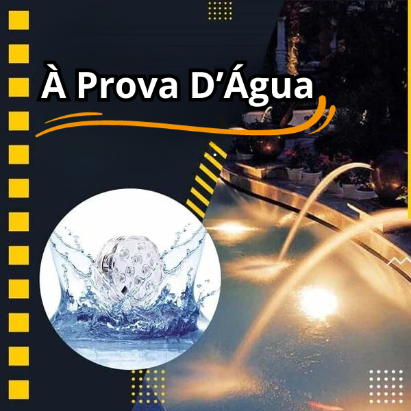 ILUMINAÇÃO PREMIUM PARA PISCINA -  Aqualuz
