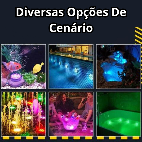 ILUMINAÇÃO PREMIUM PARA PISCINA -  Aqualuz