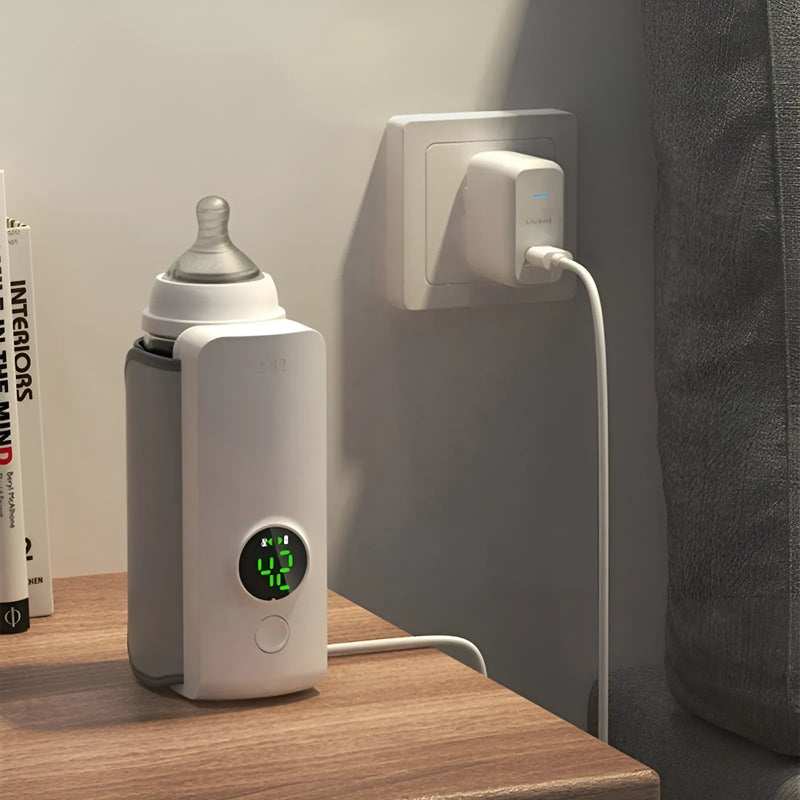 Baby Bottle Aquecedor - Portátil Recarregável
