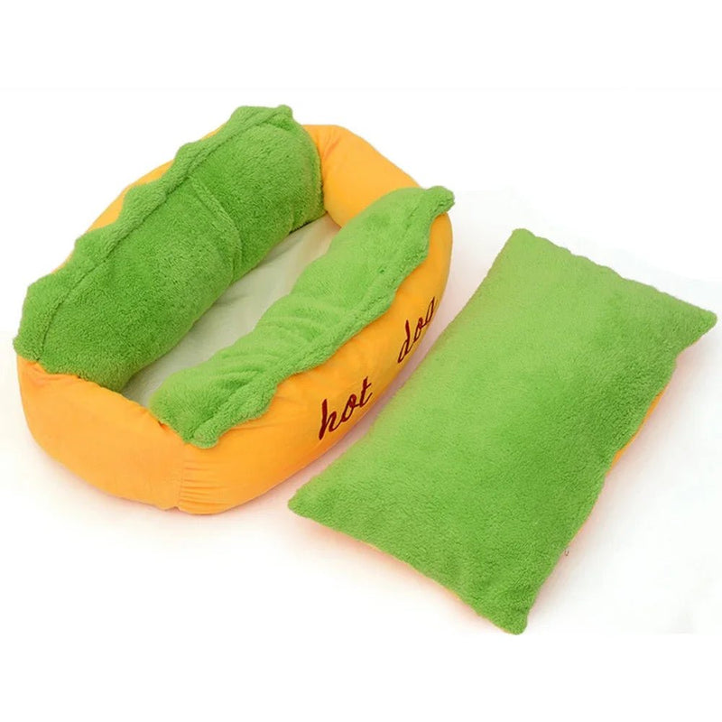 Cama para seu Pet  Modelo  Hot Dog - Aconchegante e Lavável