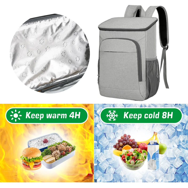 Aventure-se com a CoolerBag - Mochila Térmica à Prova D'água!