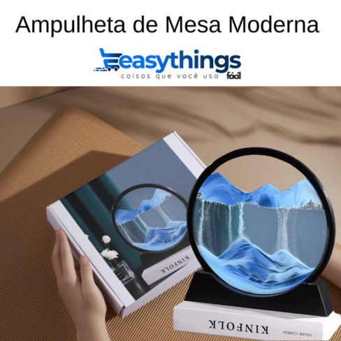 Ampulheta de Mesa Moderna