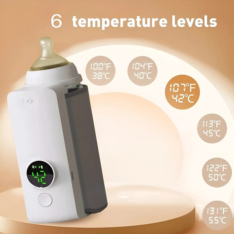 Baby Bottle Aquecedor - Portátil Recarregável