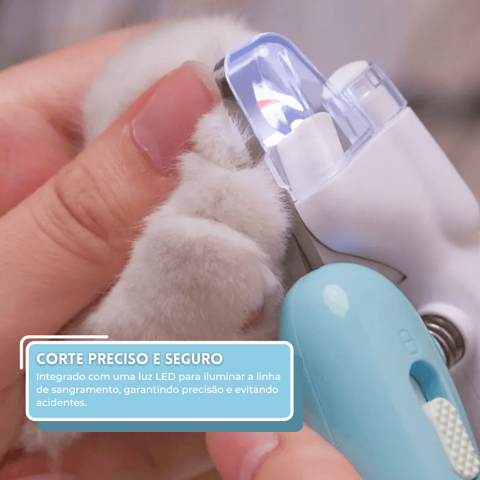 Cortador De Unhas Com Led Para Animais