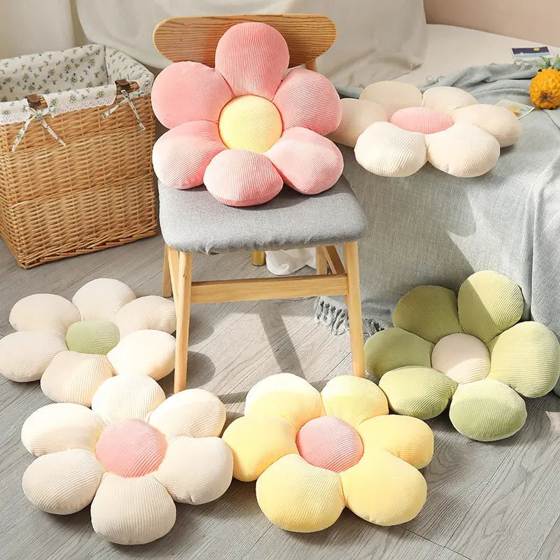 Blossom Buddy: Almofada de pelúcia vibrante