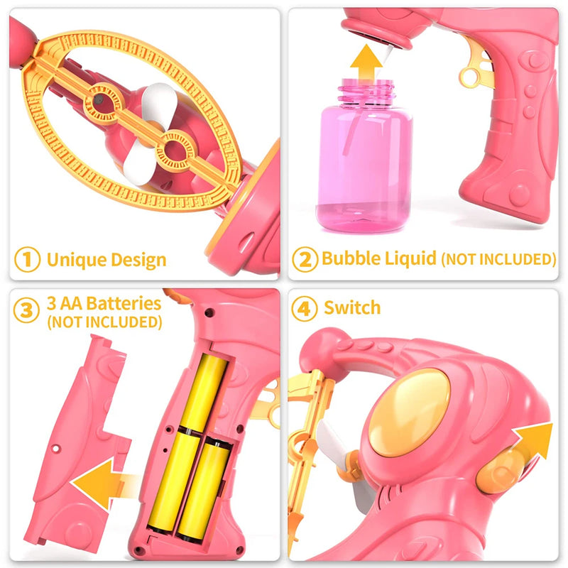 Bolhas Party Gun - Diversão sem parar