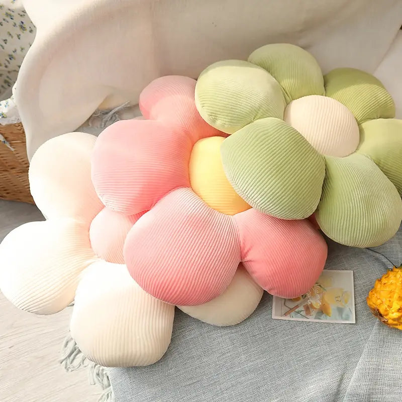 Blossom Buddy: Almofada de pelúcia vibrante